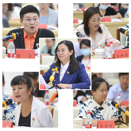 圖為與會代表發(fā)言