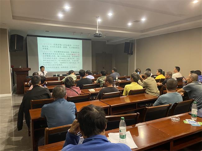 圖為培訓現(xiàn)場