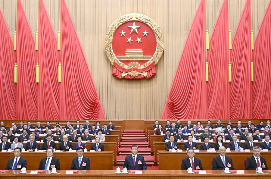 十四屆全國(guó)人大三次會(huì)議在京閉幕 習(xí)近平等黨和國(guó)家領(lǐng)導(dǎo)人出席閉幕會(huì)
