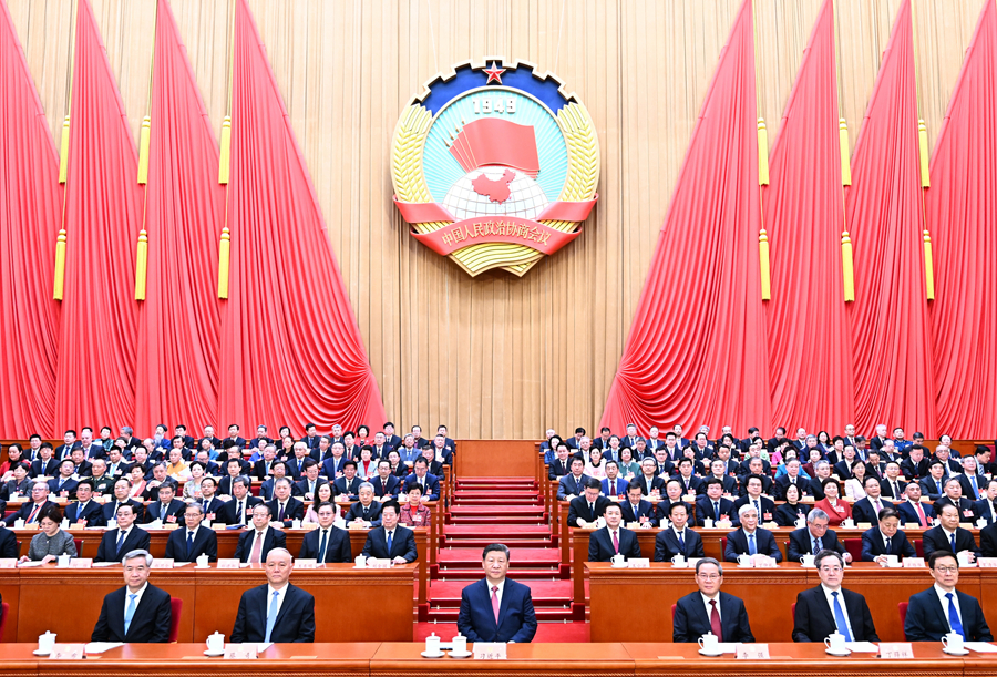 全國(guó)政協(xié)十四屆三次會(huì)議舉行閉幕會(huì) 習(xí)近平等黨和國(guó)家領(lǐng)導(dǎo)人出席